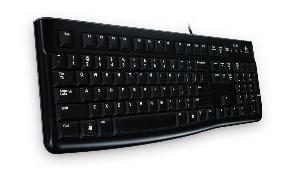 Logitech Tastatur-USB LOGITECH K120 black